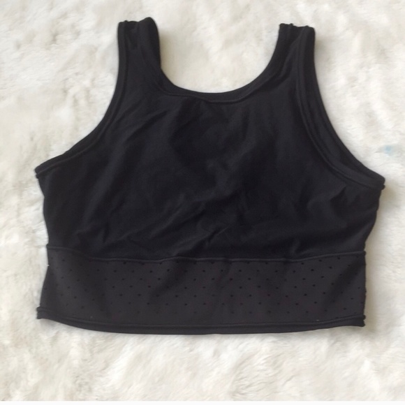 lululemon athletica Tops - Lululemon crop top black